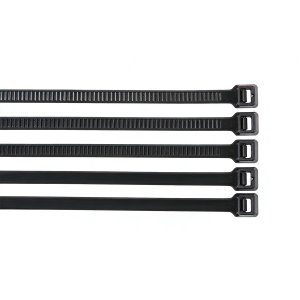 Organizer ZOY Opaska zaciskowa Czarny 100 sztuk 3,6mmx300mm 3