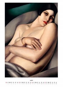 BOSZ Kalendarz 2026 - Tamara Łempicka wzór 2 A3 4