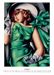 BOSZ Kalendarz 2026 - Tamara Łempicka wzór 2 A3 8