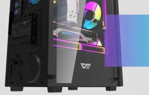 Obudowa Darkflash Obudowa komputerowa Darkflash M305 bez wentylatorów (Czarny) 11