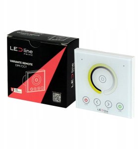Port Designs Pilot do sterowania ogrzewaniem ściennym VARIANTE DIM/CCT RF 2 4GHz TUYA LED line PRIME 2