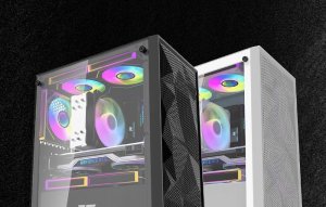 Obudowa Darkflash Obudowa komputerowa Darkflash M305 Mesh bez wentylatorów (Czarny) 11