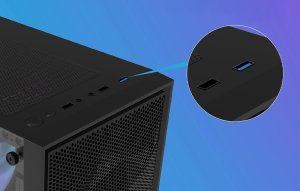 Obudowa Darkflash Obudowa komputerowa Darkflash M305 Mesh bez wentylatorów (Czarny) 13