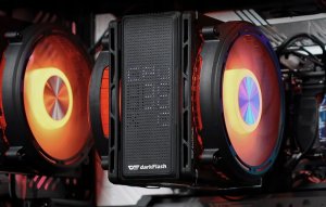 Chłodzenie CPU Darkflash Chłodzenie aktywne do procesora Darkflash E400 PLUS (czarne) 7