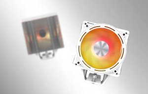 Chłodzenie CPU Darkflash Chłodzenie aktywne do procesora Darkflash E400 (białe) 4