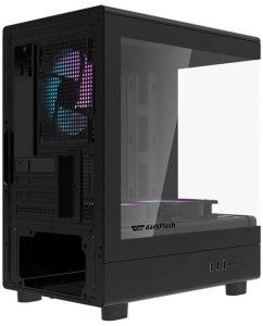 Obudowa Darkflash DB330M czarna + 3 wentylatory 2