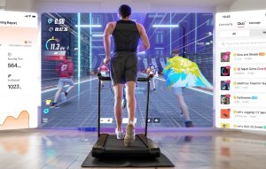 Bieżnia Składana bieżnia z nachyleniem DeerRun X20 (czarna) 2