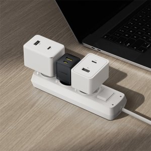 Ładowarka Baseus Ładowarka ścienna szybka Palm 20W USB + USB-C QC3.0 PD3.0 z kablem USB-C 1 m czarny 11