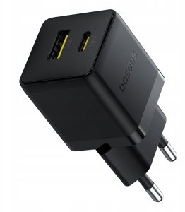Ładowarka Baseus Ładowarka ścienna szybka Palm 20W USB + USB-C QC3.0 PD3.0 z kablem USB-C 1 m czarny 3