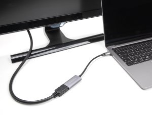 Adapter AV Delock DeLOCK 60021 zewnętrzna karta graficzna usb 7680 x 4320 px Czarny, Szary 2