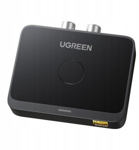 Ugreen Bezprzewodowy Bluetooth 6.0 LDAC wysokiej jakości odbiornik audio ar 3 5 mm (AUX) 2xRCA wyjście 3
