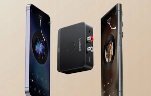 Ugreen Bezprzewodowy Bluetooth 6.0 LDAC wysokiej jakości odbiornik audio ar 3 5 mm (AUX) 2xRCA wyjście 7