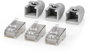 StarTech RJ45 złącze CAT6 FTP kable sztywne / skręcone 10szt. 4