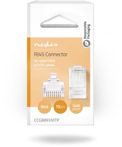 Cables to go RJ45 adapter CAT5 UTP do sztywnych kabli (10 gab.) 5