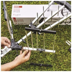 Antena RTV Iskra Antena zewnętrzna rDVB-T2 z LTE/4G/5G filtr 0906 EMOS 7