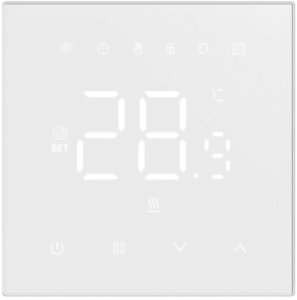 Moes Vieds termostat wody ogrzewania podłogi zaworów kontroli 3A Wi-Fi biały TUYA / Smart Life 2