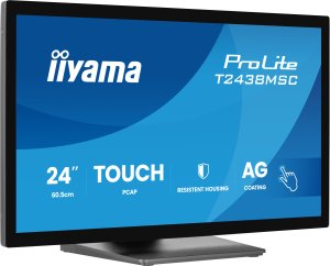 Monitor iiyama IIYAMA 60.5cm (23,8") T2438MSC-B2 16:9 M-Touch HDMI+DP+USB 2