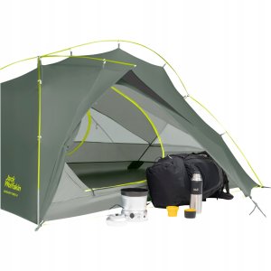 Namiot turystyczny Jack Wolfskin Jack Wolfskin dome tent STRATOS LITE III green, 2024 model 2