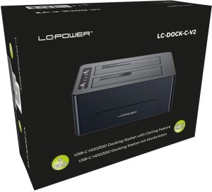 Stacja/replikator LC-Power LC-DOCK-C-V2 USB-C 3.2 Gen 1 3