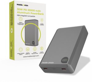 Powerbank Mobile Origin Mobile Origin 30W PD 20000mAh Aluminum PowerBank PB14 MagSafe Compatible 3