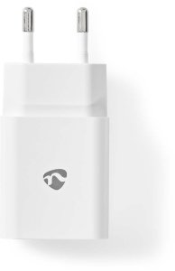 Ładowarka Nedis Nedis WCHAU242AWT ładowarka do urządzeń przenośnych Uniwersalne Biały Prąd przemienny Wewnętrzna 5