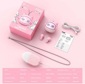 Słuchawki Onikuma Słuchawki TWS ONIUKMA TX603 (różowe) 2