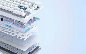 Klawiatura Onikuma Klawiatura ONIKUMA MT706 (biała) (QWERTY) 6