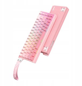 Klawiatura Onikuma Klawiatura ONIKUMA G69 (różowa) (QWERTY) 2