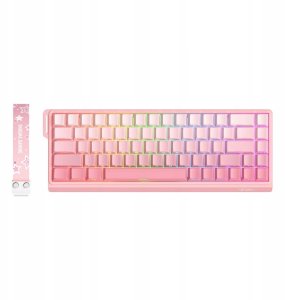 Klawiatura Onikuma Klawiatura ONIKUMA G69 (różowa) (QWERTY) 5