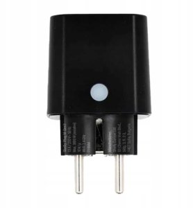 Shelly Inteligentne gniazdko 13A Shelly Plug PM Gen3 Matter czarny 2