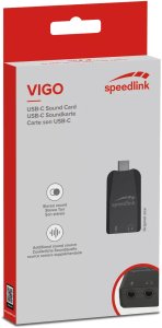 Kino domowe Speedlink VIGO USB-C Sound Card, black 6