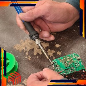 ZAM Lutownica Precyzyjna 80W Zestaw Lutowniczy 6