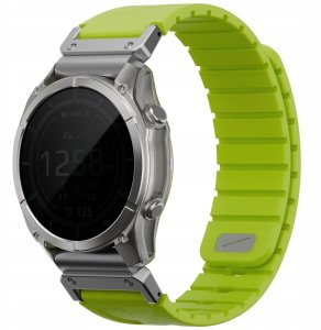 Uniq Pasek UNIQ Fluo do Garmin 26mm limonka 2