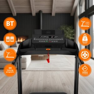 Bieżnia HMS TERRUN275 BIEŻNIA DOMOWA Z DWUKIERUNKOWĄ REGULACJĄ KĄTA NACHYLENIA HMS 6