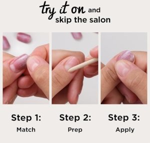 Sally Hansen SALLY HANSEN_Salon Effects Perfect Press On sztuczne paznokcie samoprzylepne Only Have Ice For You 30szt 3