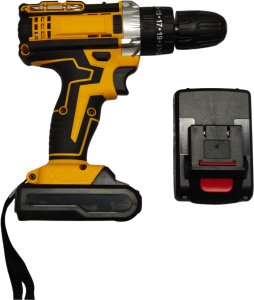 Wiertarko-wkrętarka Amewi Wkrętarka akumulatorowa duży zestaw 2 akumulatory bity wiertła walizka 3