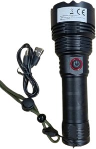 Latarka czołowa Special Replicas Latarka LED taktyczna mocne światło survival z akumulatorem 3400mah 2