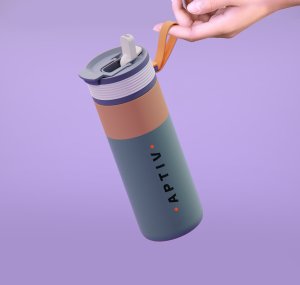 Asobu Asobu Aspen 600 ml pastel pink 4