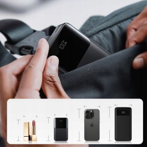 Powerbank Joyroom Powerbank Joyroom JR-QP192 Star Series Mini 20000mAh 22,5W z wyświetlaczem cyfrowym - czarny 4