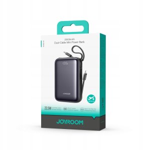 Powerbank Joyroom Powerbank Joyroom JR-PBF29 20000mAh 22,5W z podwójnym kablem - czarny 11
