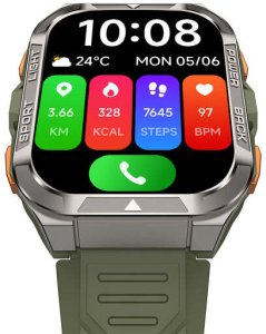 Smartwatch Blackview SMARTWATCH W80 PRO/GREEN W80PROGREEN BLACKVIEW 5