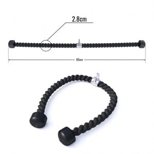 Gorilla Sports Uchwyt sznur do atlasu wyciągu 85 cm triceps 4