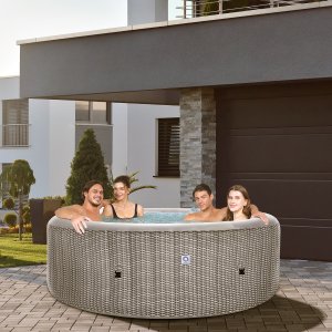 Avenli Spa ogrodowe, jacuzzie pompowane AVENLI NICE 6 osobowe 240x70 silver 45