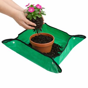 Aptel Mata do przesadzania kwiatów roślin podkładka składana ogrodowa 48,5x48,5 cm 13