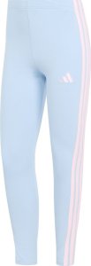 Adidas Legginsy damskie adidas Essentials 3-Stripes Cotton błękitne KD2352 2XL 2