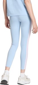 Adidas Legginsy damskie adidas Essentials 3-Stripes Cotton błękitne KD2352 2XL 3