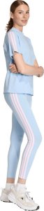 Adidas Legginsy damskie adidas Essentials 3-Stripes Cotton błękitne KD2352 2XL 6