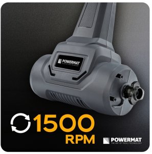 Powermat KRAWĘDZIARKA ELEKTRYCZNA 800W DO USUWANIA CHWASTÓW MCHU Z KOSTKI 2 SZCZOTKI 4