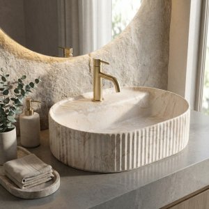 Umywalka Rea Umywalka nablatowa Rea Marcela 50 Saturn 4