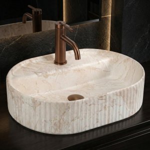 Umywalka Rea Umywalka nablatowa Rea Marcela 50 Saturn 6